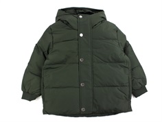 Liewood hunter green puffer down winter jacket Palle